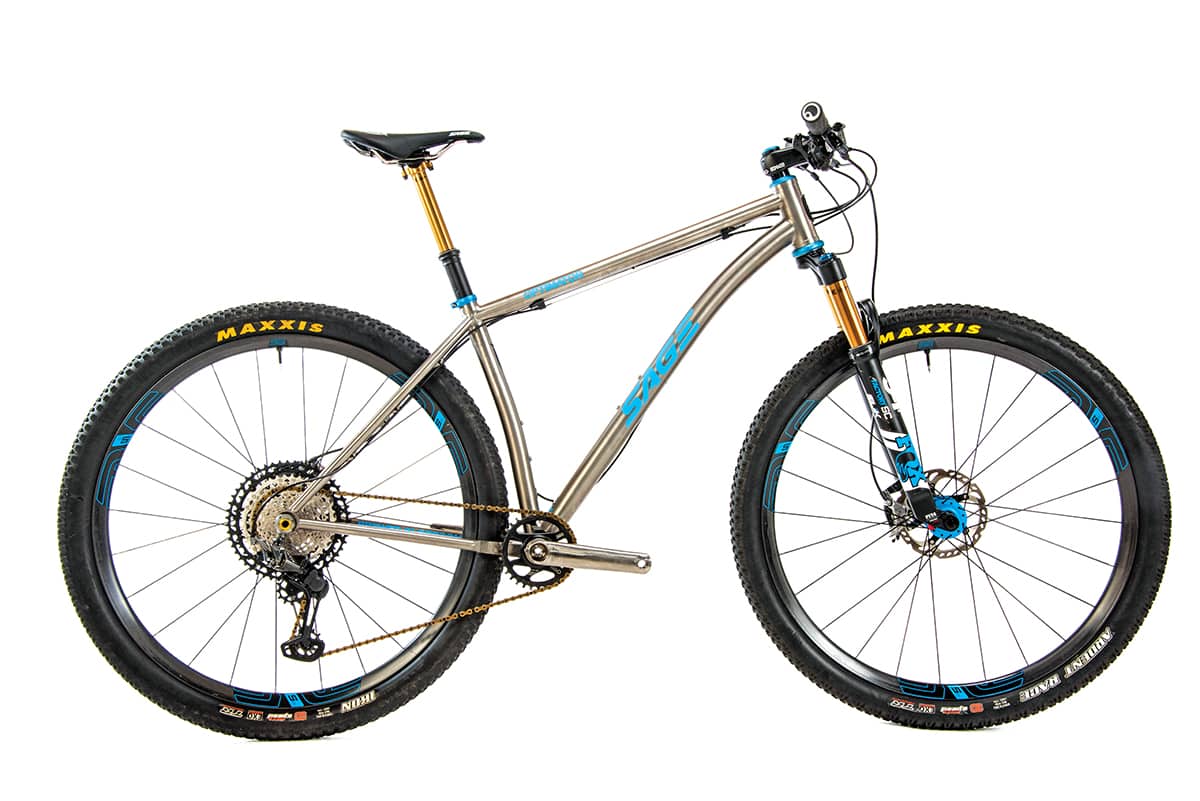 Titanium on sale xc hardtail